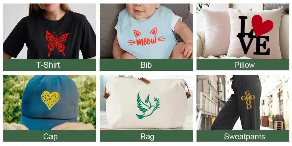 Factory Direct Sell PVC HTV Vinyl Heat Transfer VISIONSUB