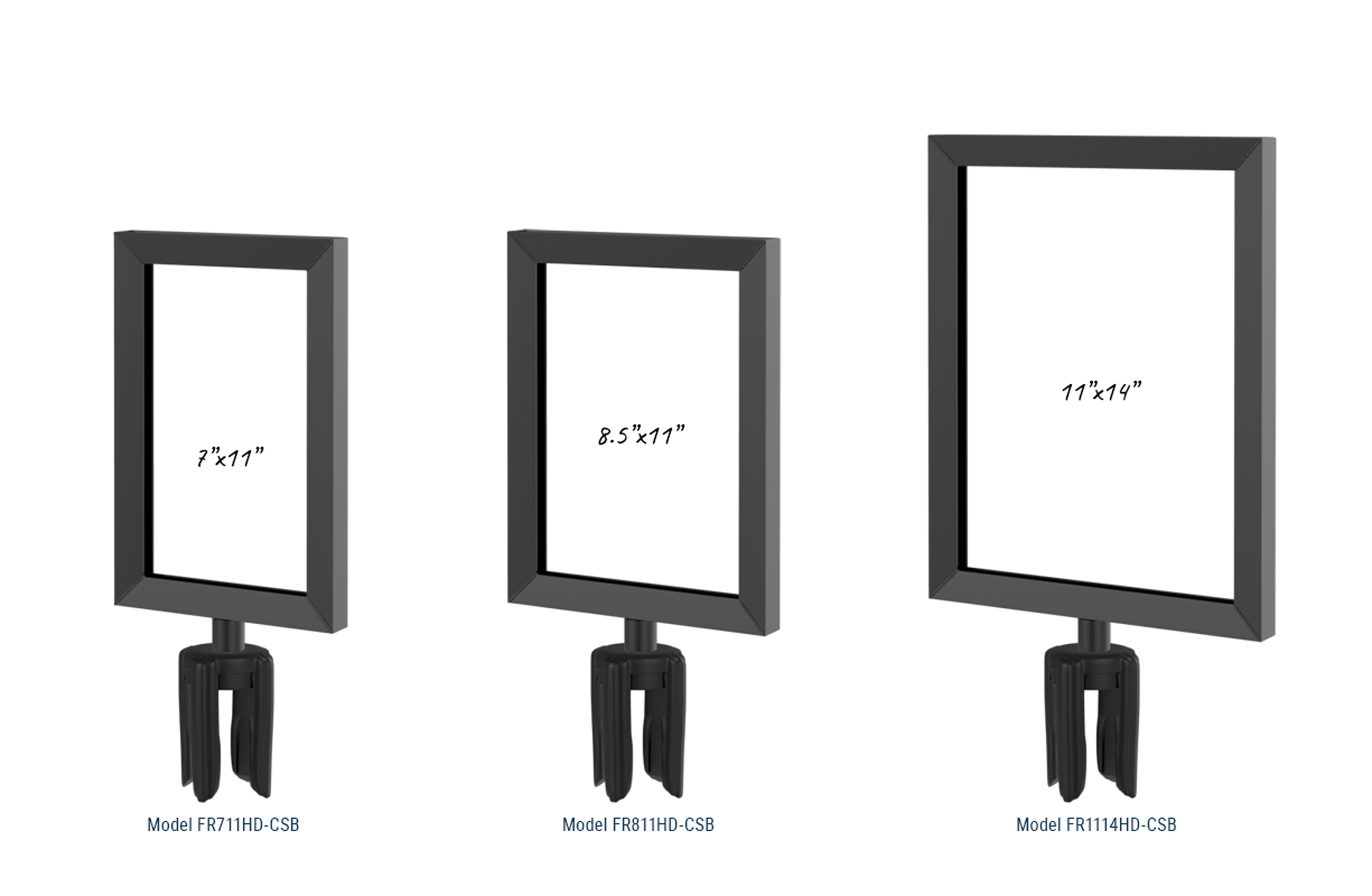 PRIME Heavy Duty Sign Frames Visiontron the People Guidance Pros.