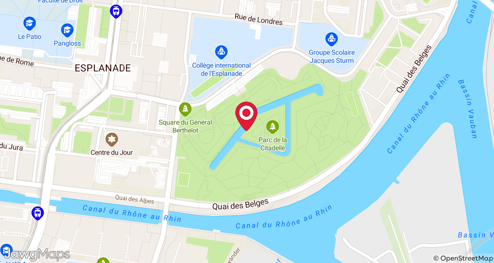 Parc De La Citadelle Strasbourg Plan The Citadelle Park Strasbourg Visit Alsace