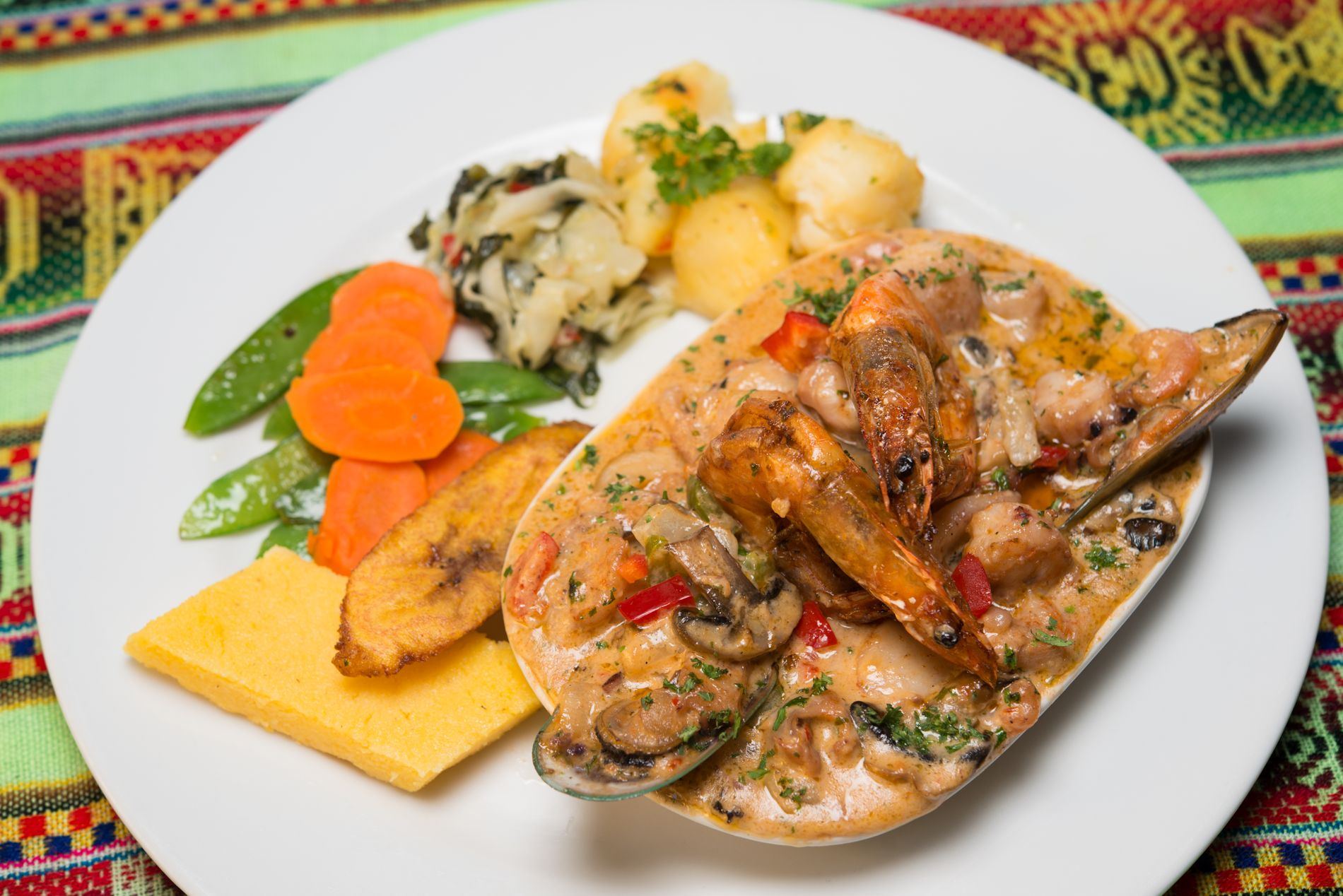 Aruba Restaurants Aruban Cuisine including Pan Bati and Funchi