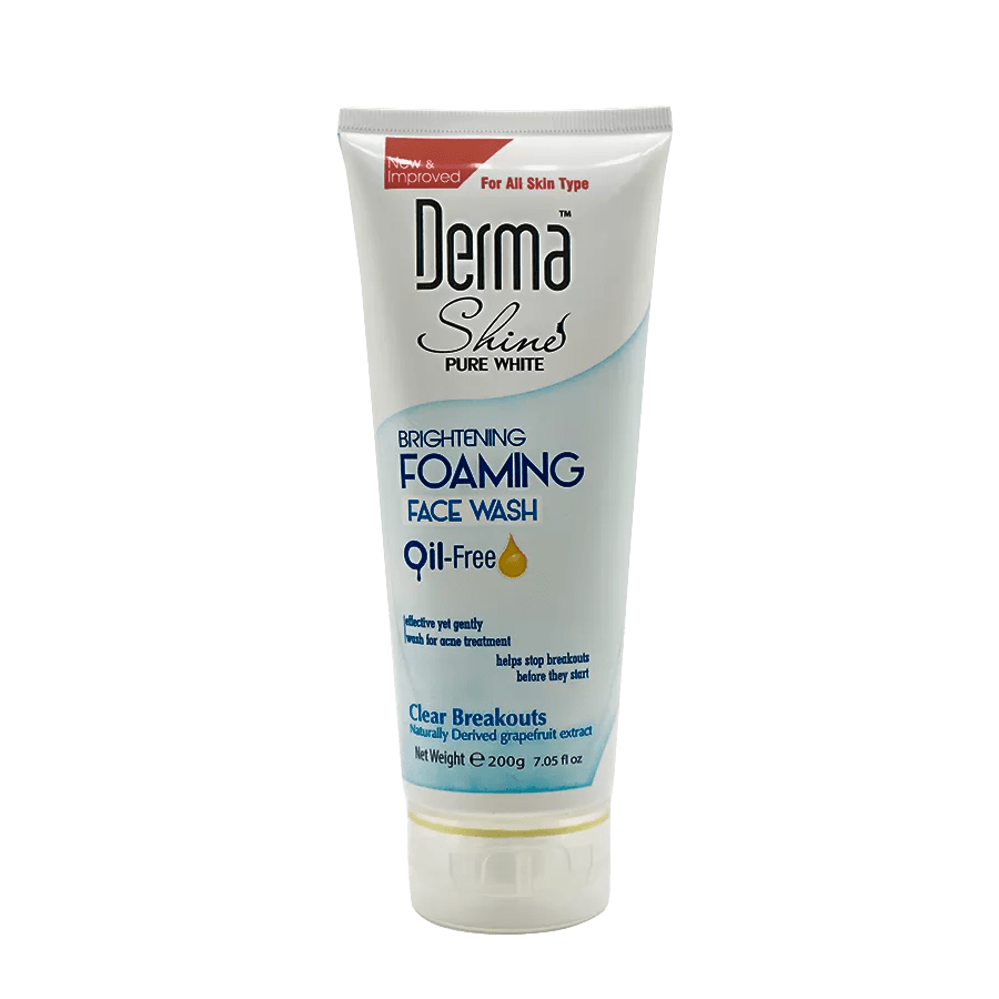 Derma Shine Oil Free Foaming Face Wash Visit Cosmetics