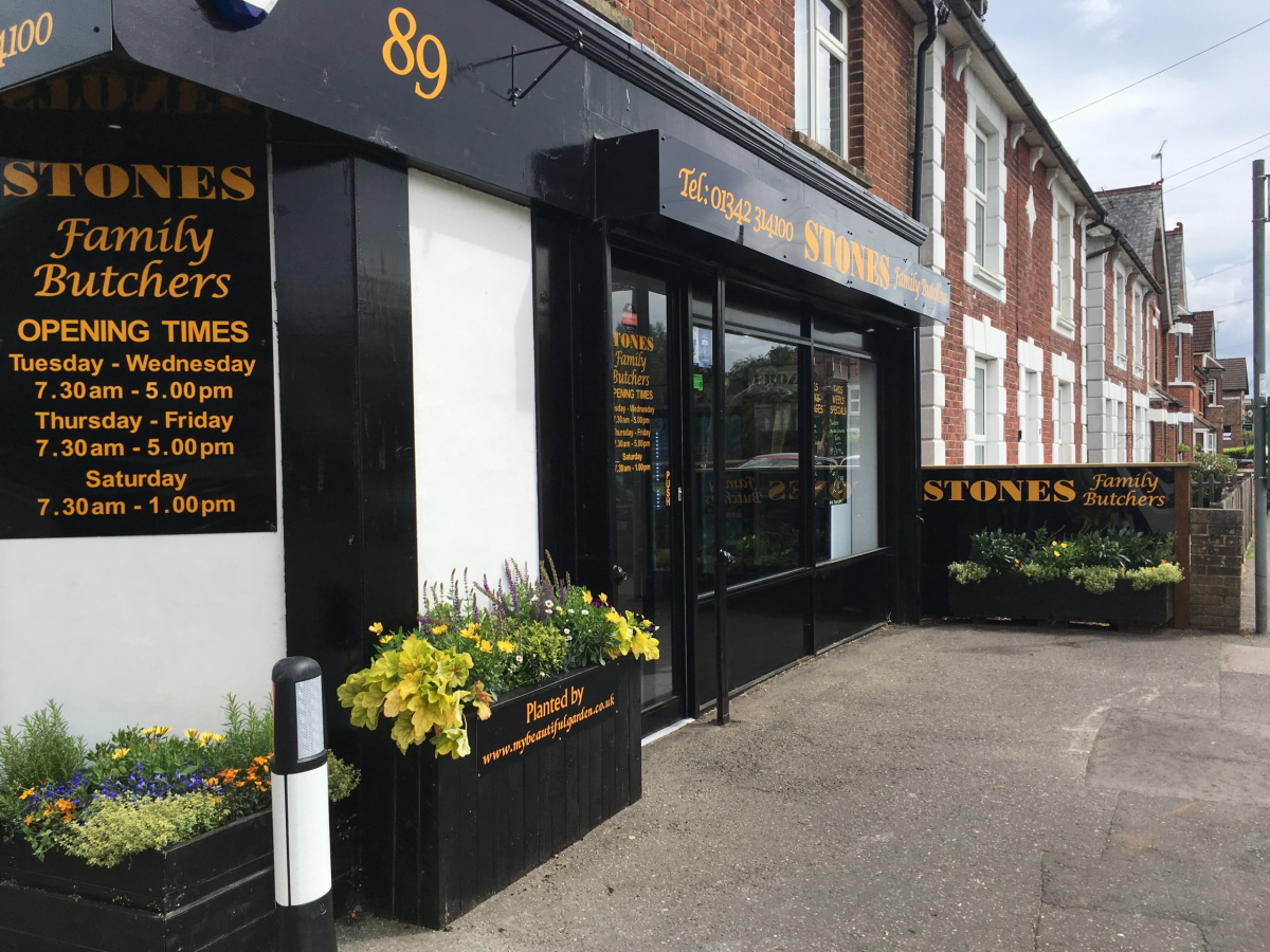 Stones Family Butchers Visit East Grinstead