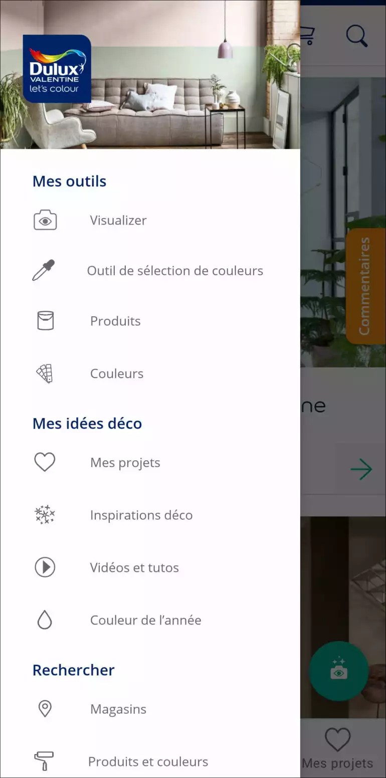 Simulateurs de couleurs suivez le guide de la peinture ! Visite Déco