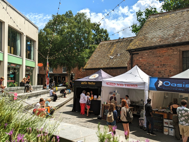 InExeter's guide to dining al fresco in Exeter Visit Exeter