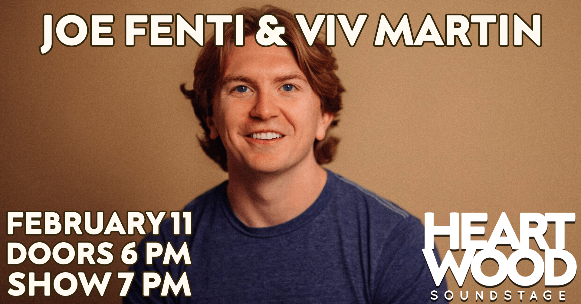Comedy Night At Heartwood Soundstage With Joe Fenti Viv Martin