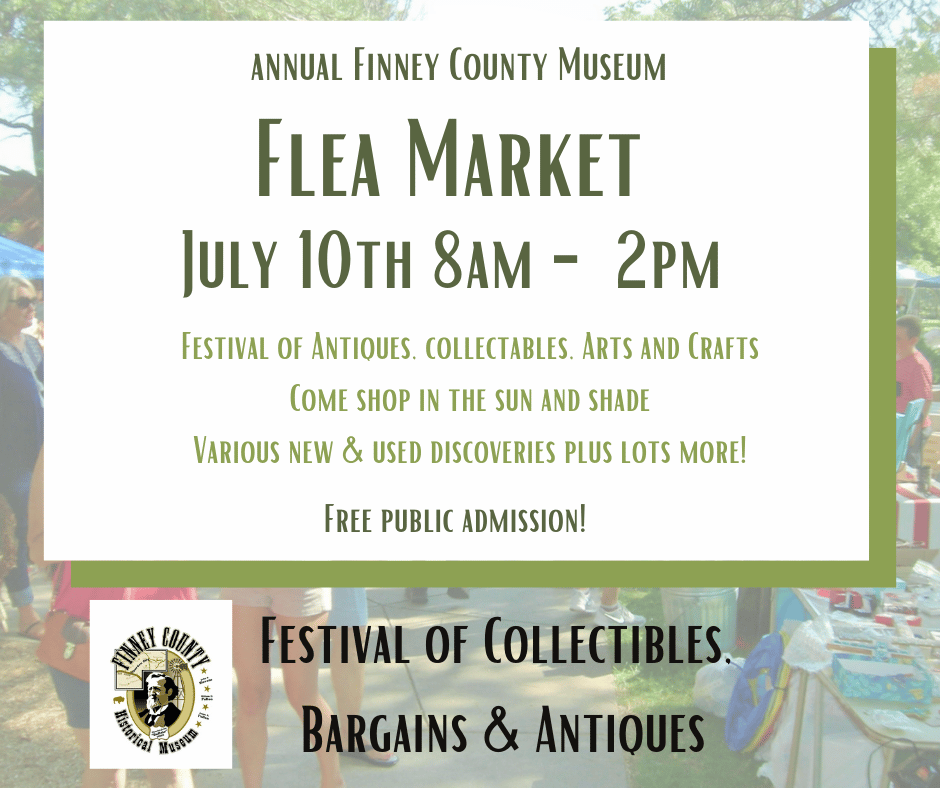 12th Annual Flea Market Festival Finney County Kansas Garden City Attractions and Events