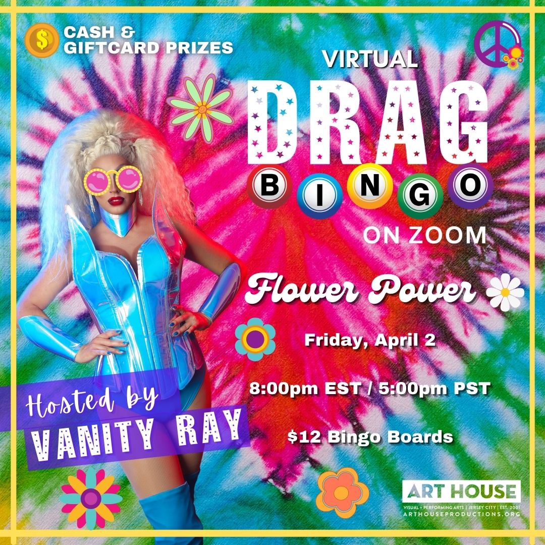 Virtual Drag Queen Bingo Hudson County