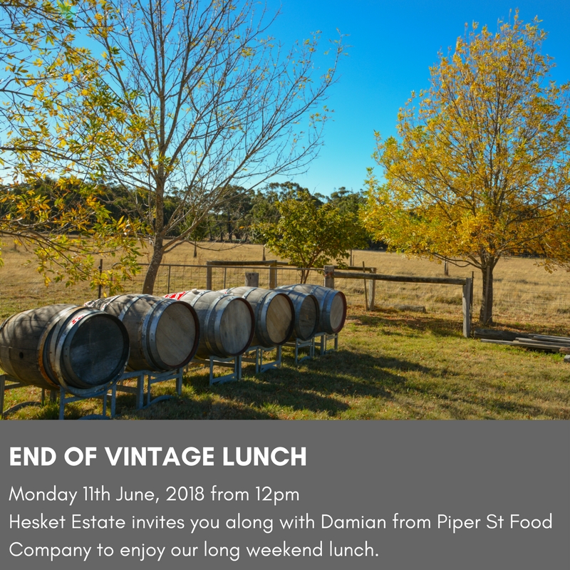 2018 End of Vintage Lunch at Hesket Estate Jun 11 2018 Visit