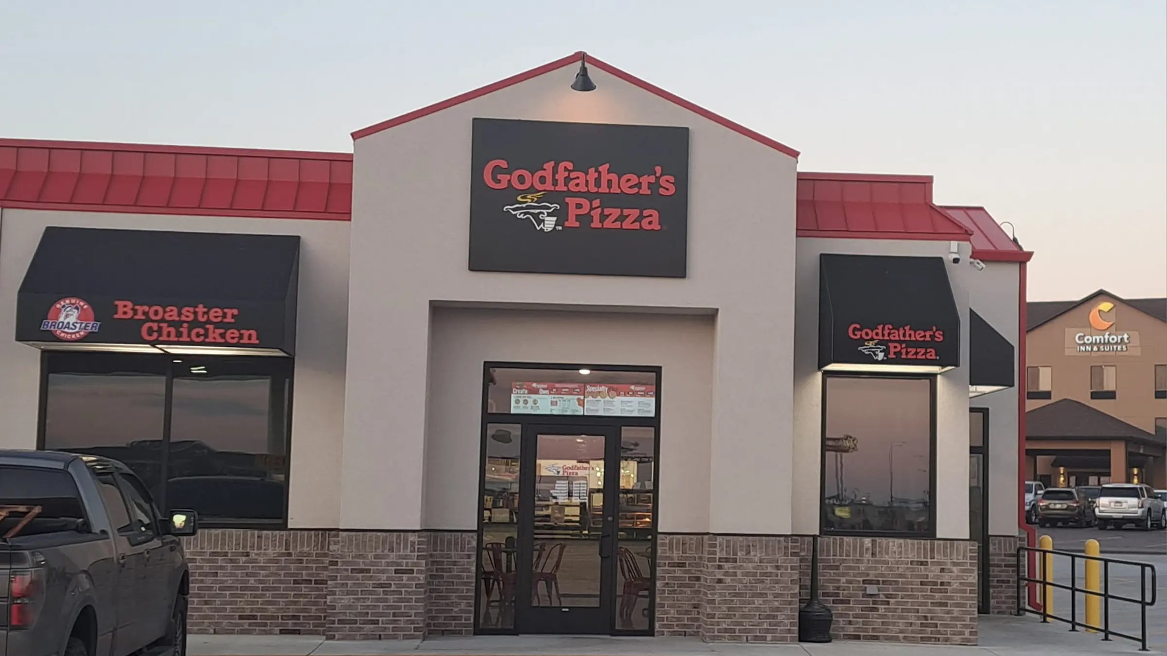 Godfather's Pizza Express Visit Mitchell South Dakota
