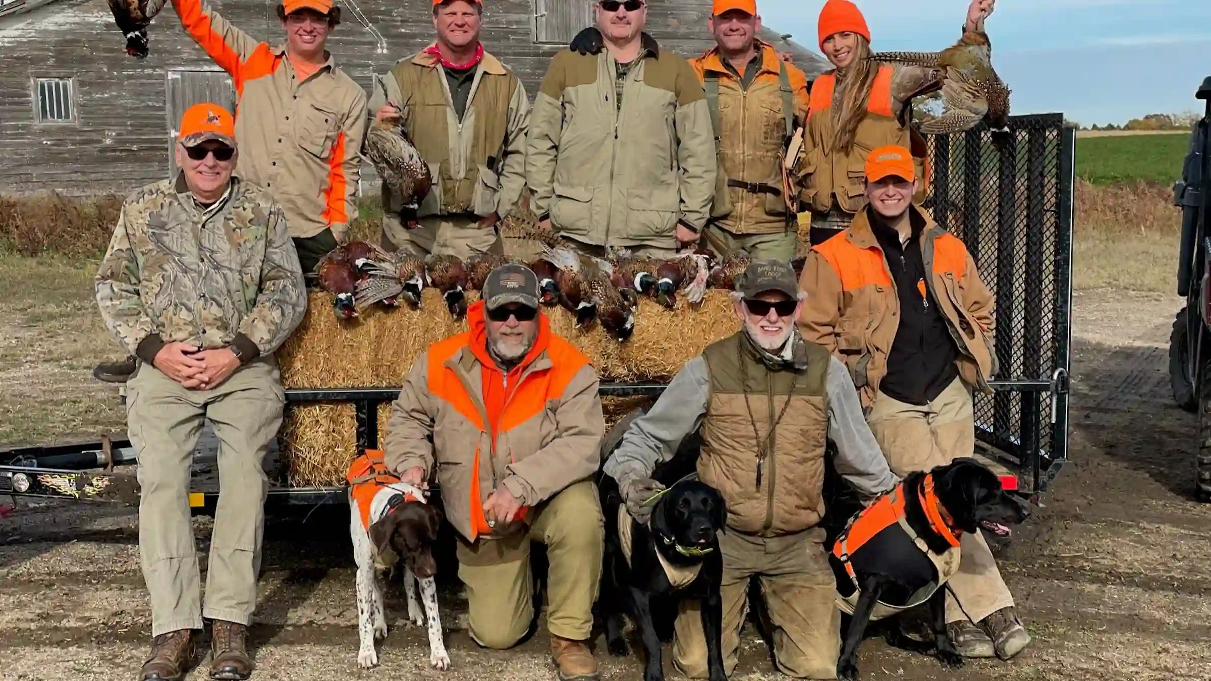 Farrell Farms Pheasant Hunts Visit Mitchell South Dakota
