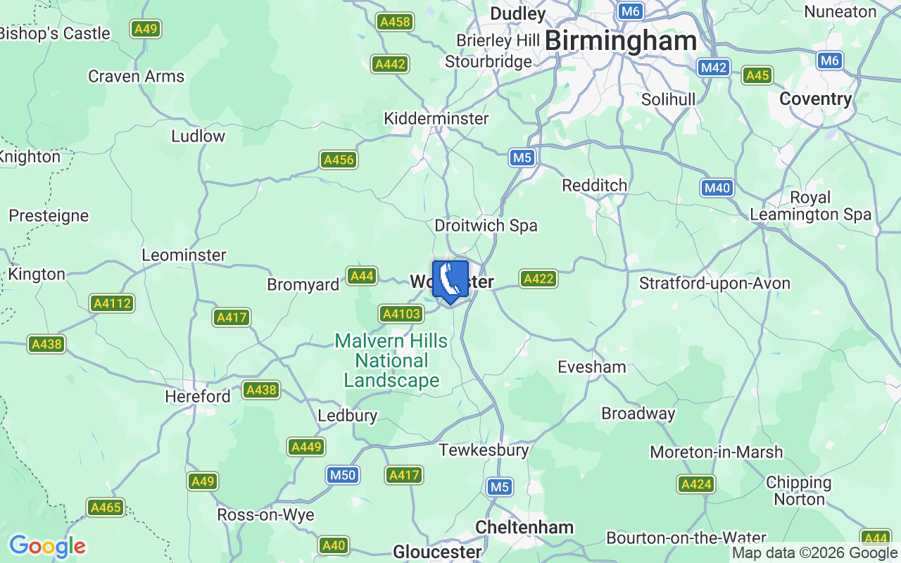 01905 Area Code Phone Code For Worcester, Worcestershire, UK