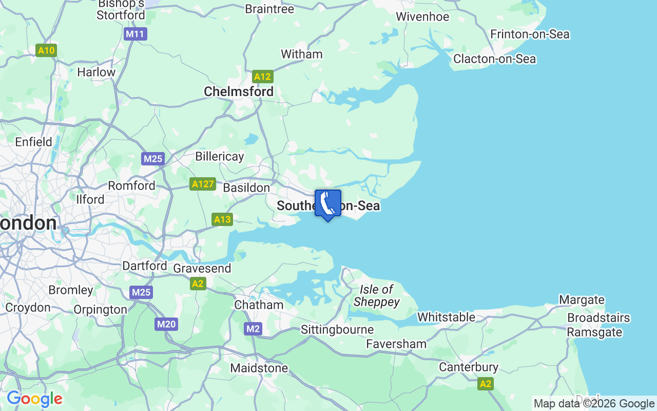 01702 Area Code Phone Code For Southend, UK