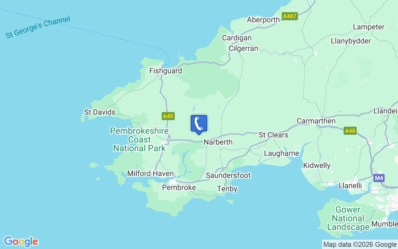 01437 Area Code Dialling Code For Clynderwen, Haverfordwest