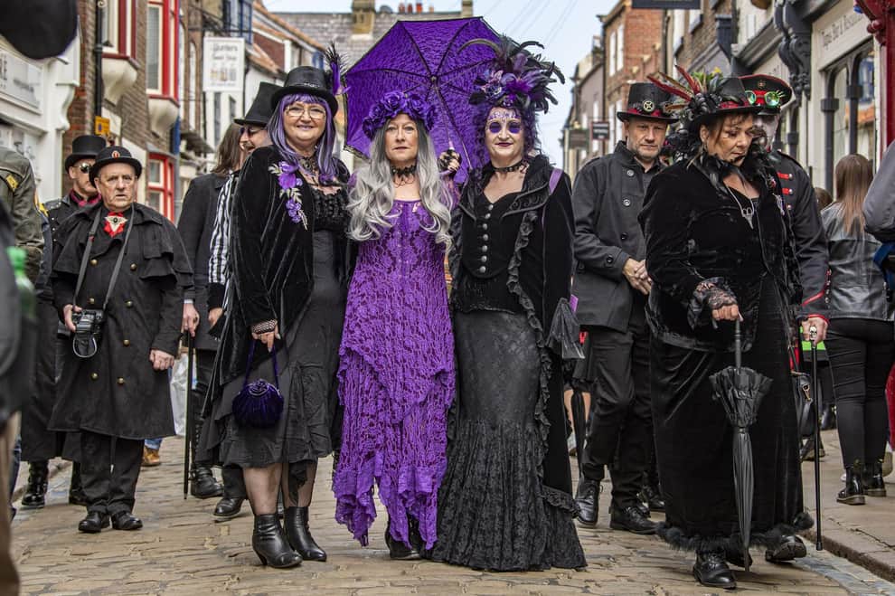 The Goth Festival in Whitby Visit Pickering