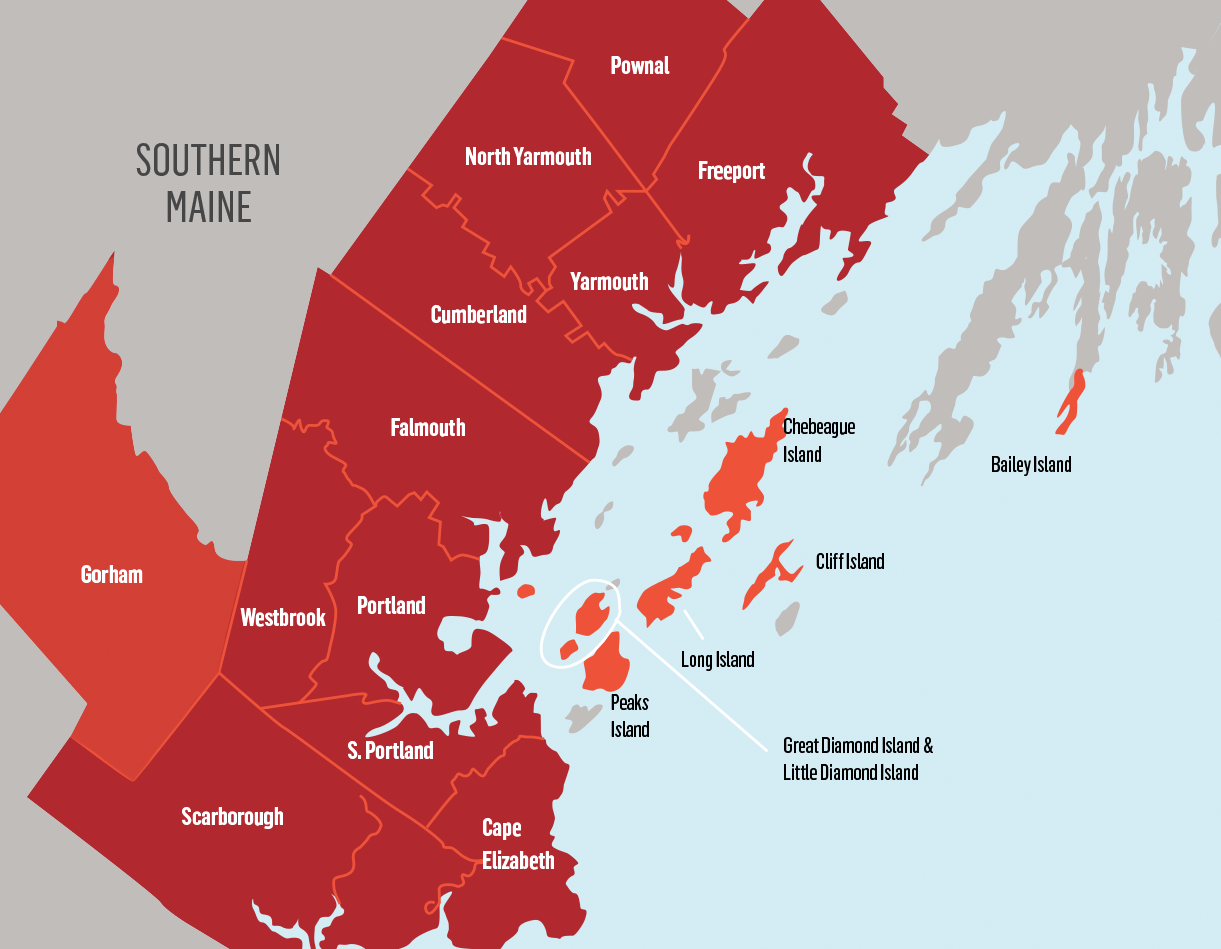 Portland Maine Neighborhoods Map Portland, Maine Neighborhood Guide Visit Portland