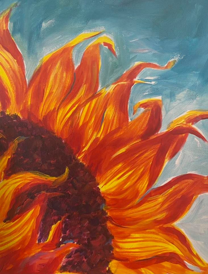 poulsbo art festival 2023 Poulsbo Paint Night Sunflowers with Shirley VISIT Poulsbo