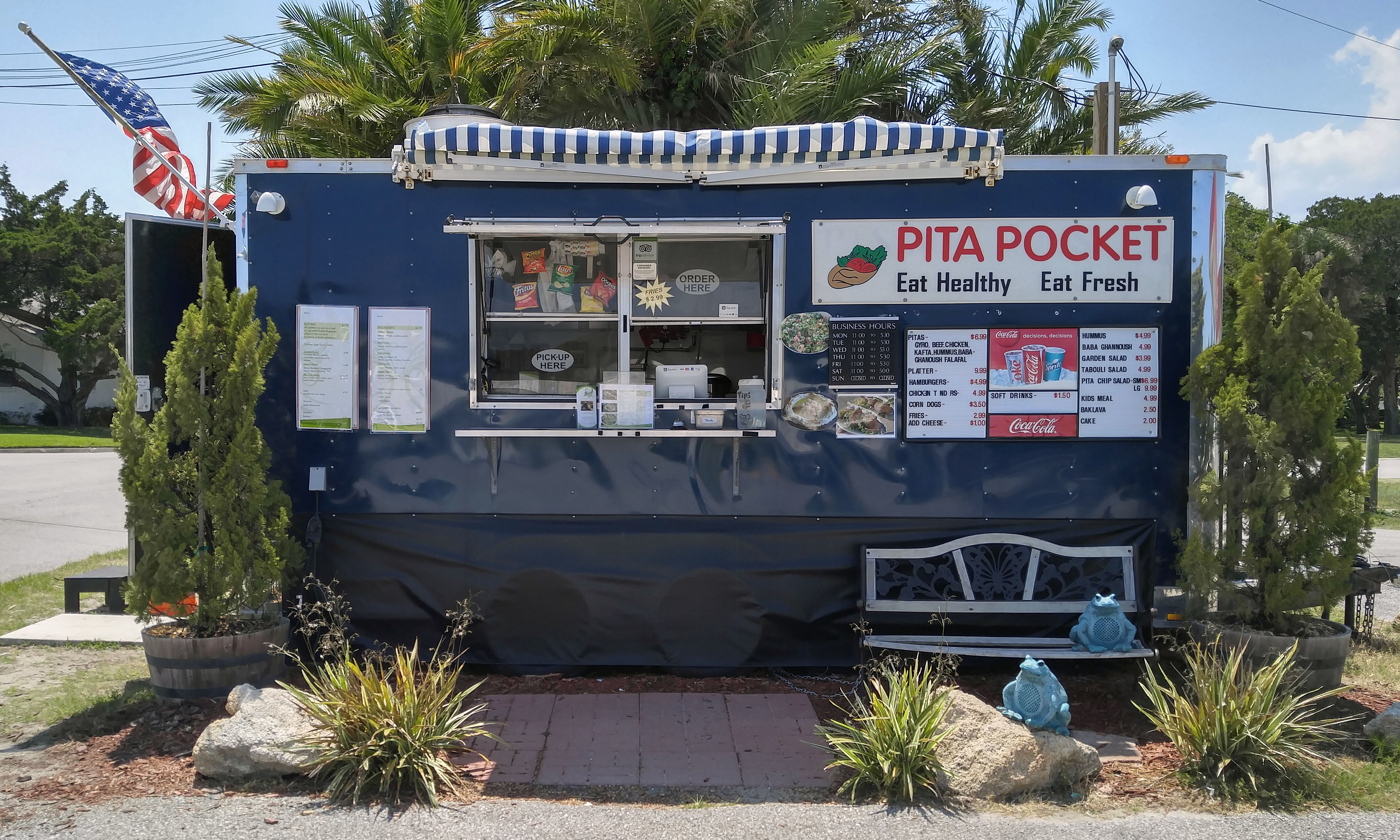Pita Pocket Food Truck Visit St Augustine