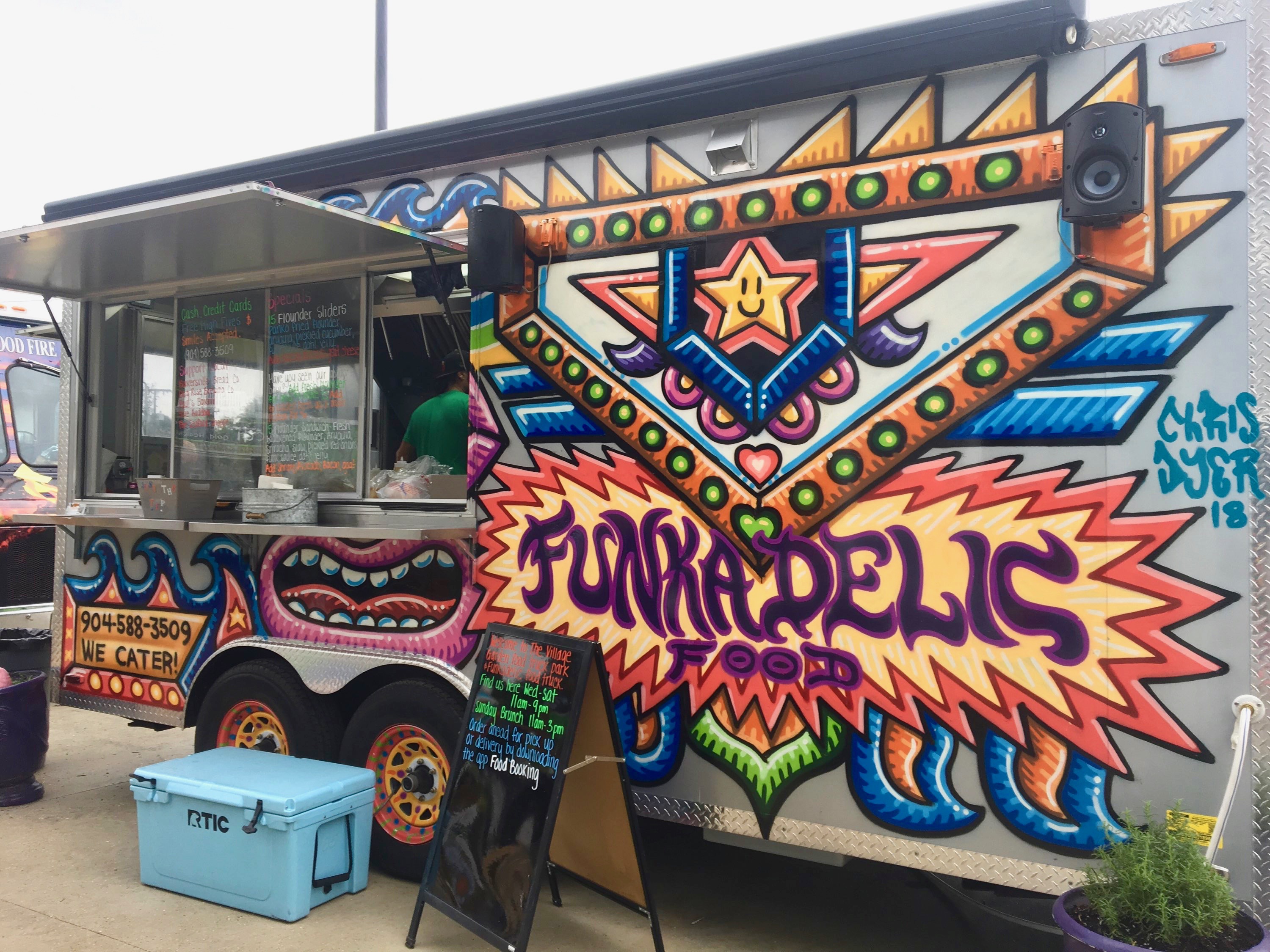 Funkadelic Food Truck Visit St Augustine