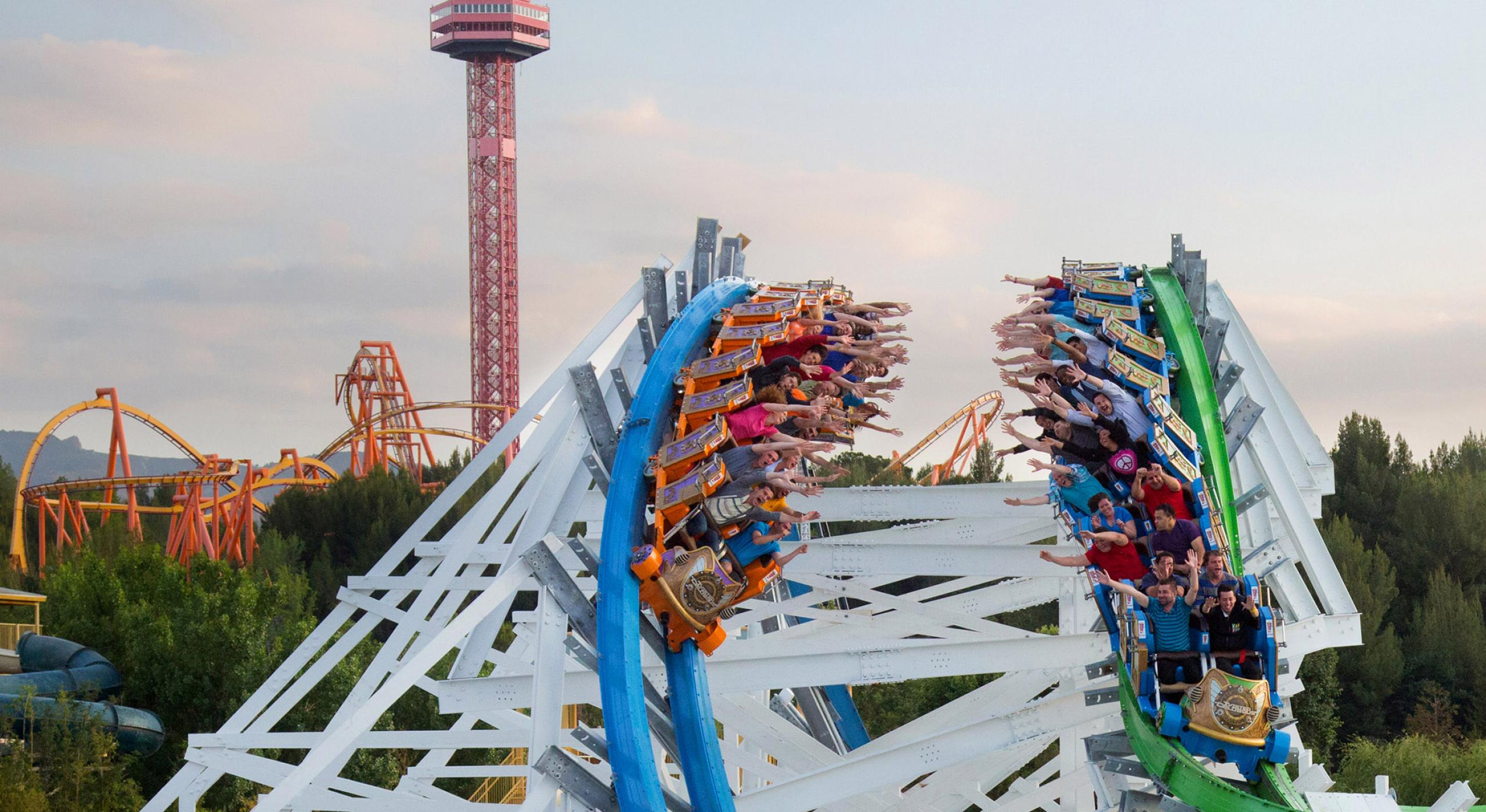 Six Flags Magic Mountain Roller Coasters and Rides