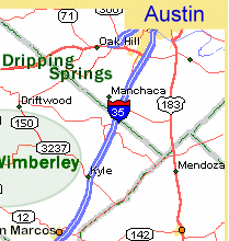Dripping Springs Texas Map How To Get To Wimberley, Texas - Map, Directions And More Useful Travel Information