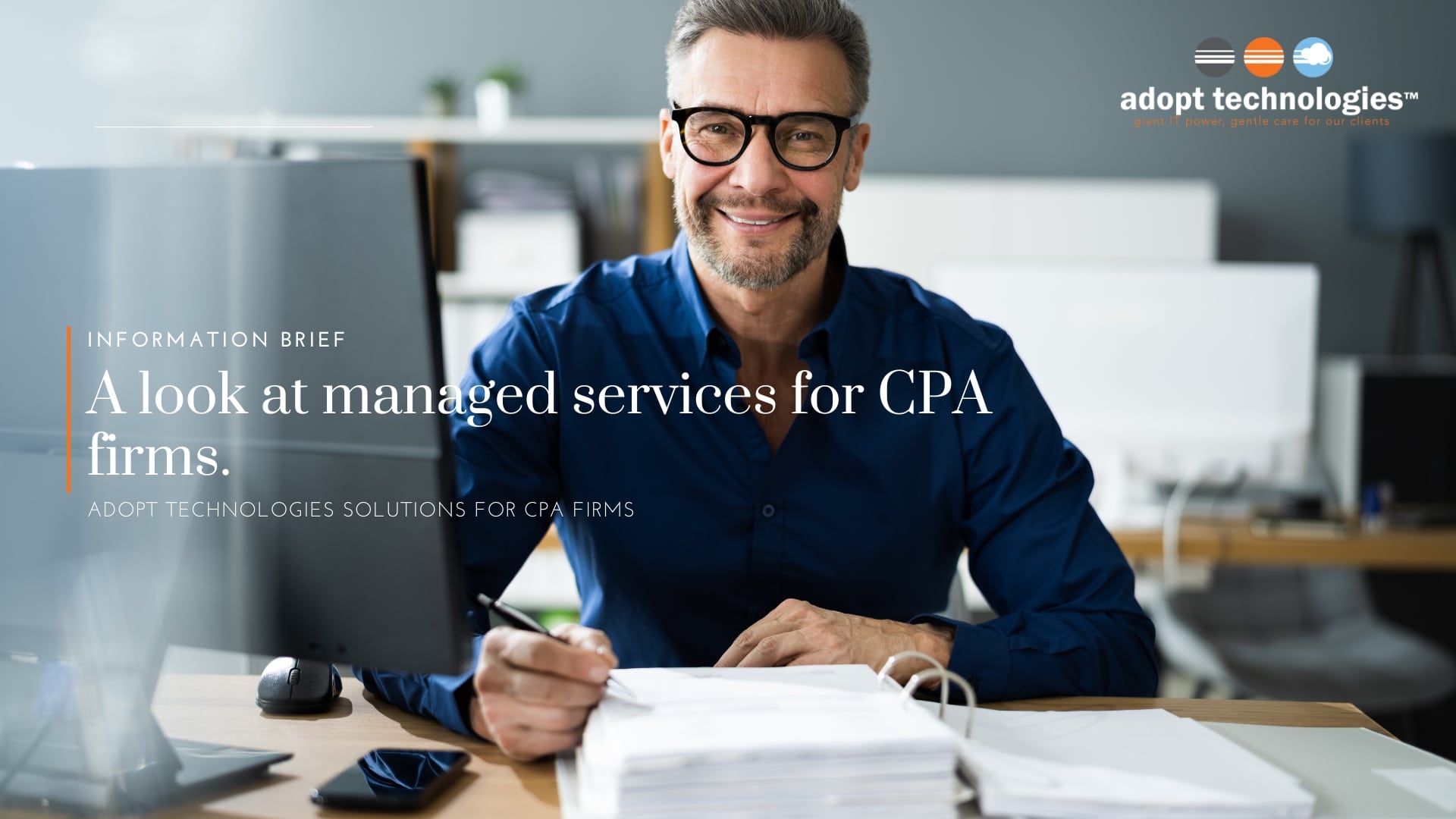 Managed Services for CPA Firms Why a Trusted Partner is Essential Visory