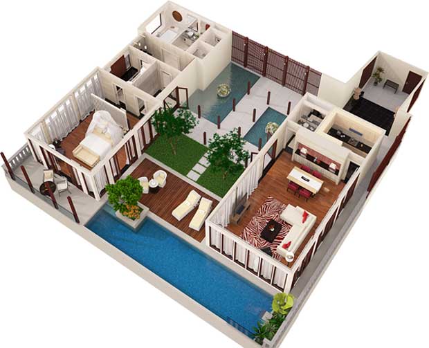 Visrez Floor Plan Builder 3D Diagramming
