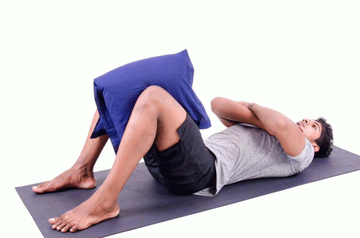 Pillow Squeeze with Knees Vissco Healthcare Private Limited.