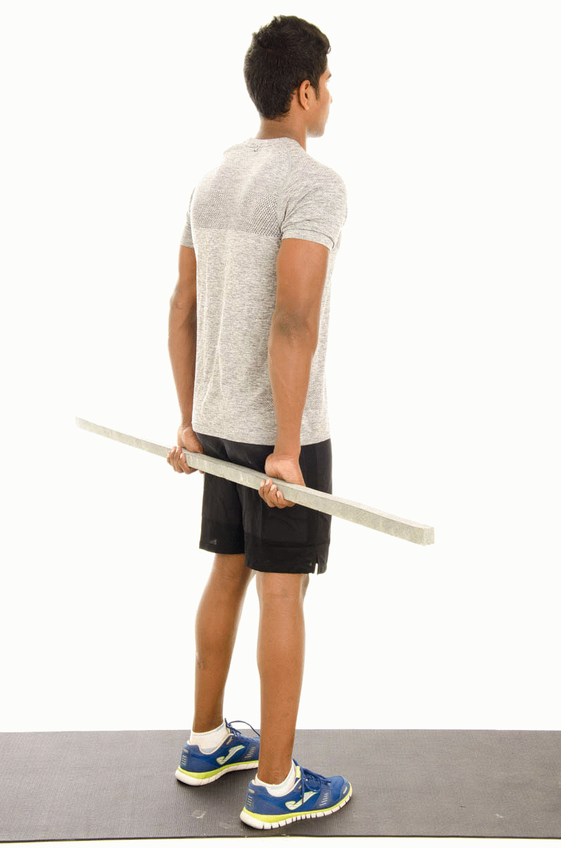 Shoulder Extension using Cane