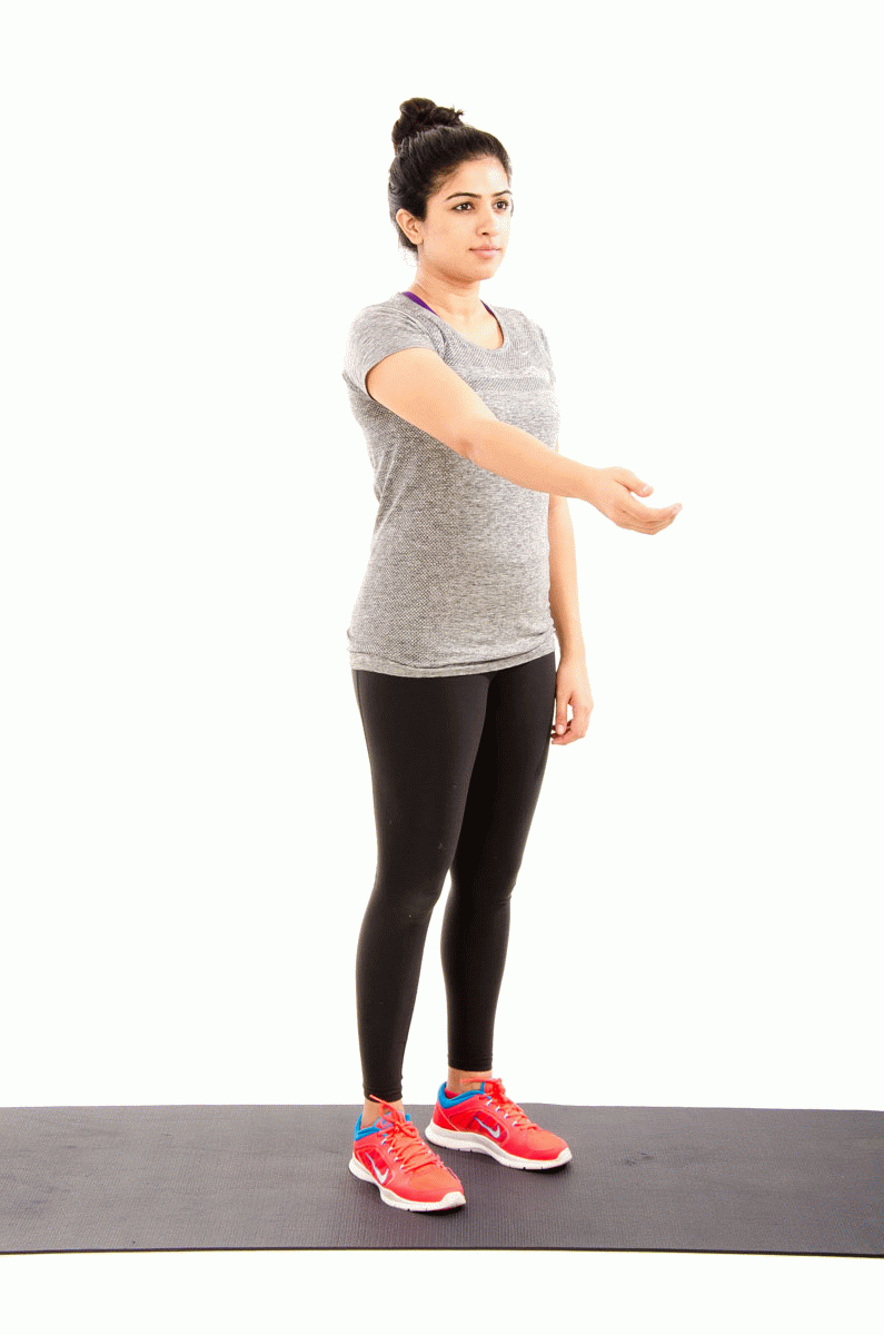 Supination Stretch with Elbow Extended