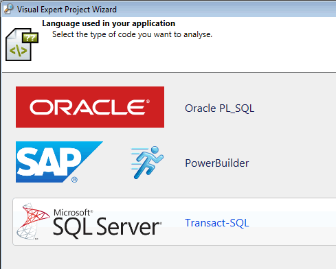 Nouvel analyseur de Code pour SQL Server et Transact-SQL | Visual Expert  2017 (Beta)