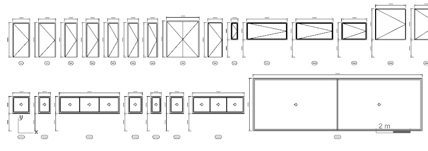 4.4 Opening elevations VisualARQ 2 Flexible BIM