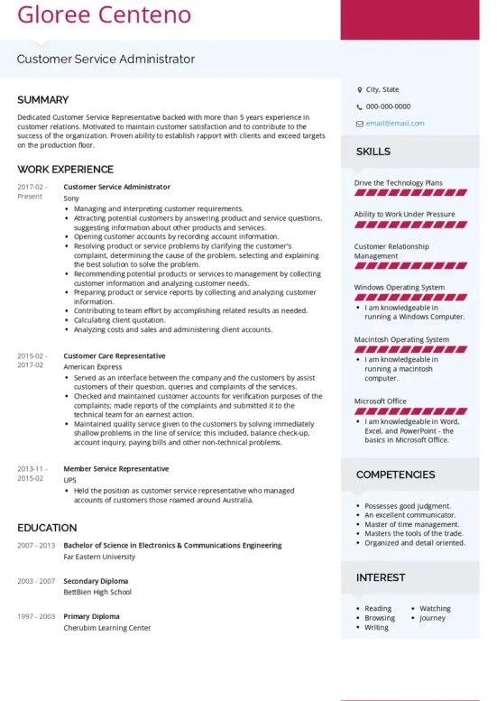 13 Customer Service Resume Summary Examples and Professional Summary