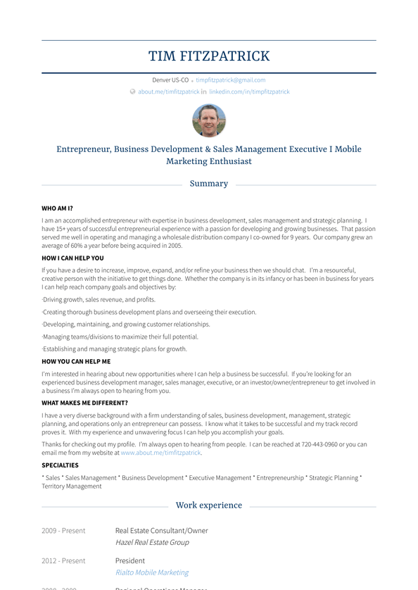 Real Estate Consultant Resume Samples and Templates VisualCV