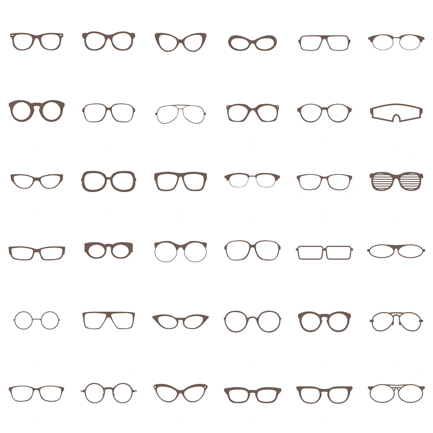 diffrenteyeglassesshapes Chicago eyeglasses, optical, & optometrist
