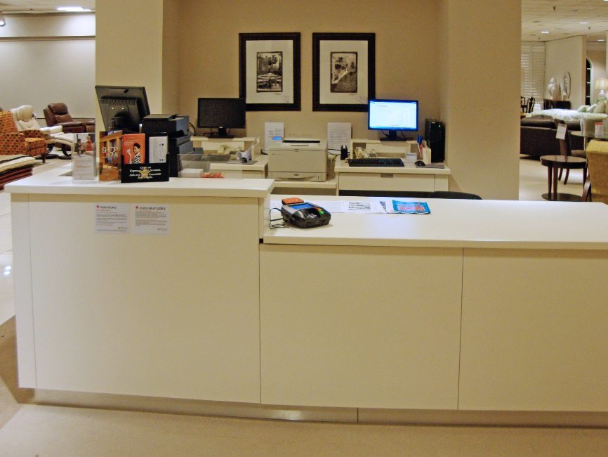 Custom Cash Wraps Visual Millwork