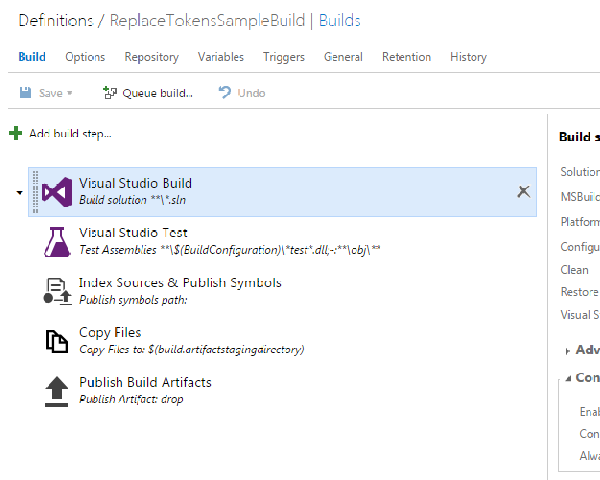 Visual Studio Geeks Replace appsetting tokens in config files with