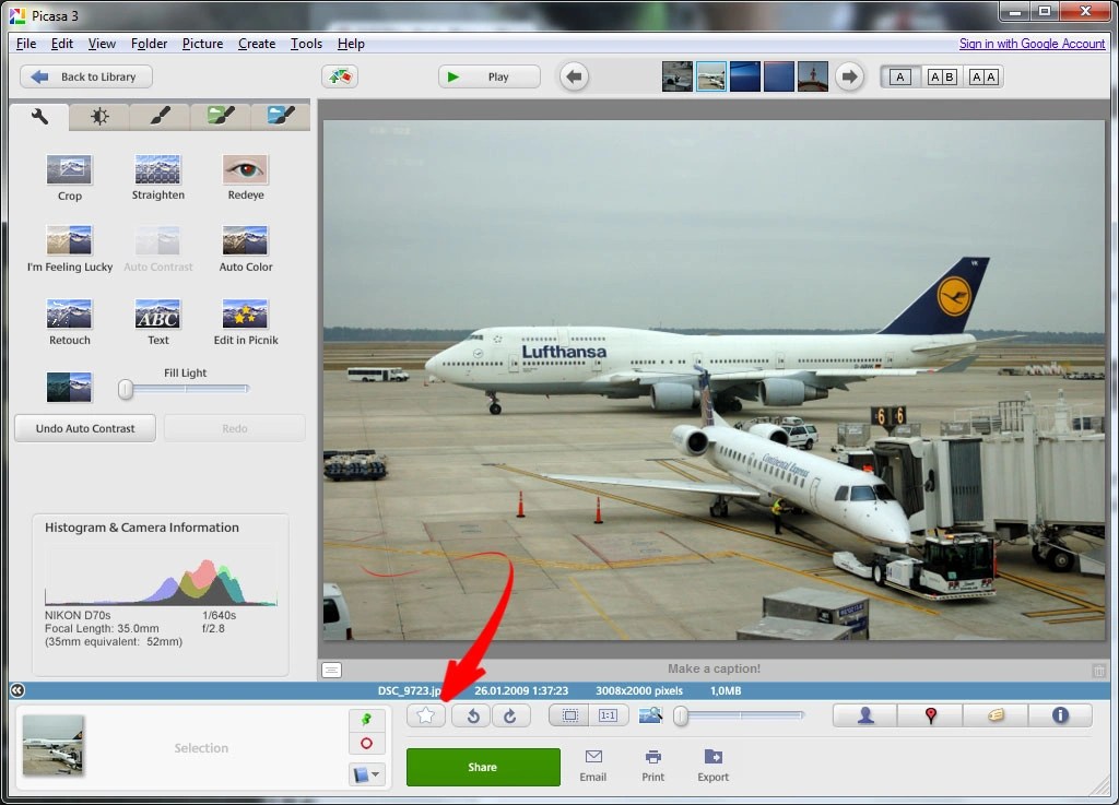 Organize Photos In Picasa Visual Watermark