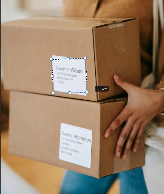 How to Blur a Part of an Image in Visual Watermark