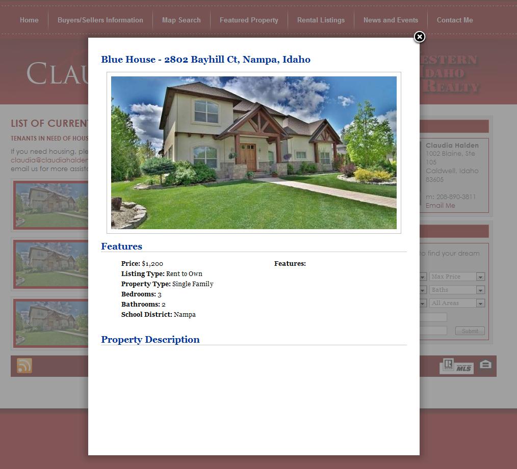 Rental/Pocket Listings Visualb