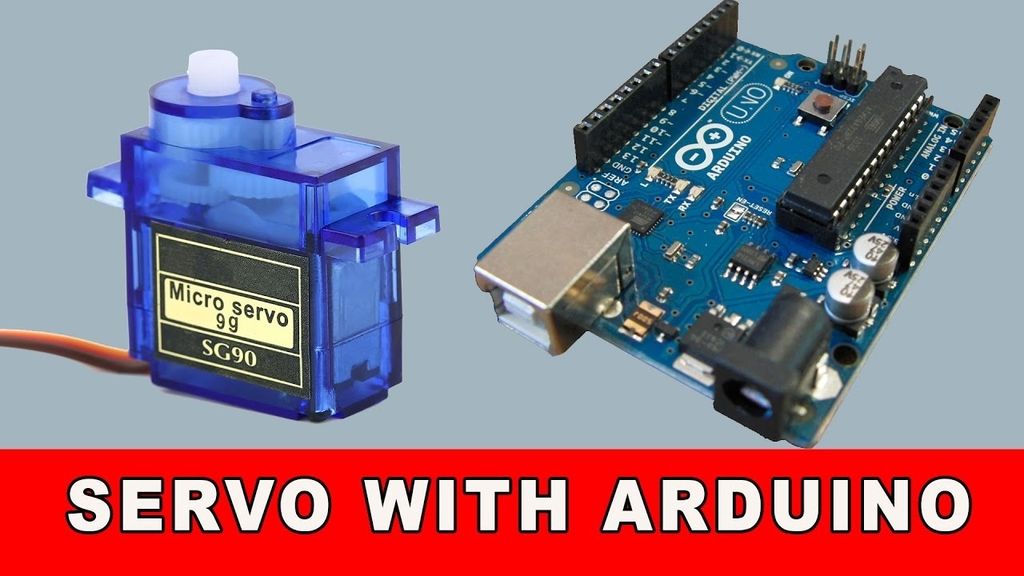 Easy Way to Control Servo Motor With Arduino Visuino Visual