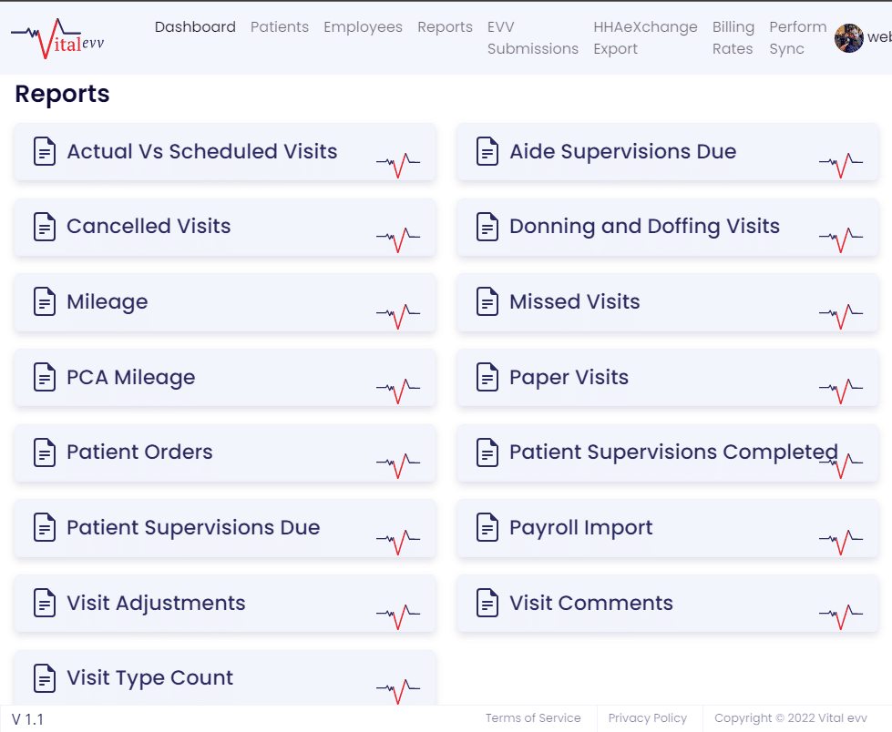 Vital EVV Features Vital Dynamix