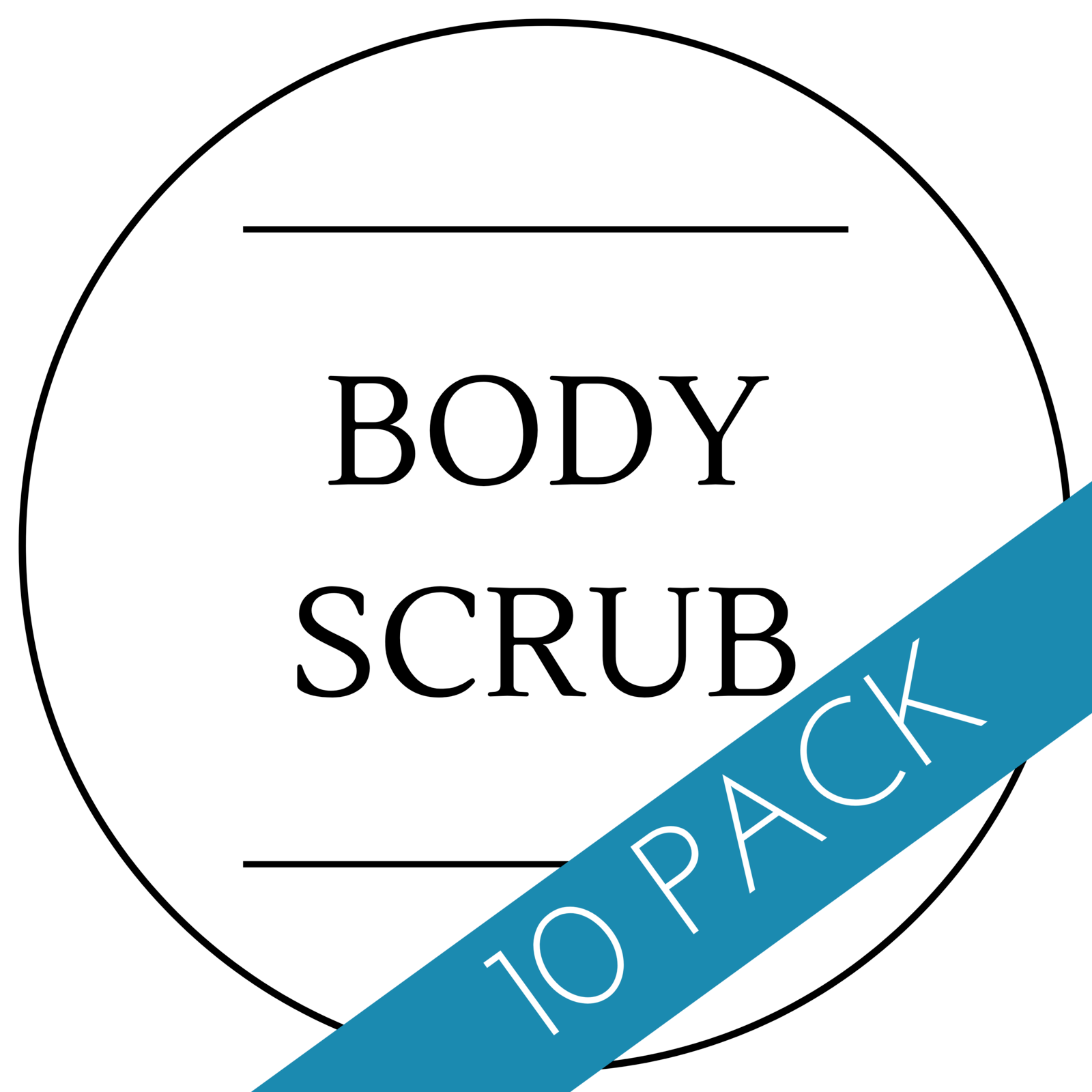 Body Scrub Label Vitalia