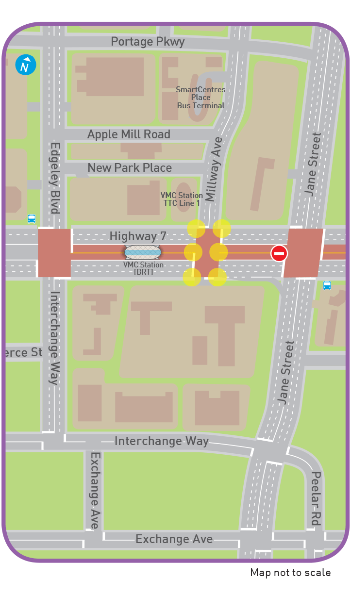 Project Updates Highway 7 West \ Vaughan VMC vivaNext