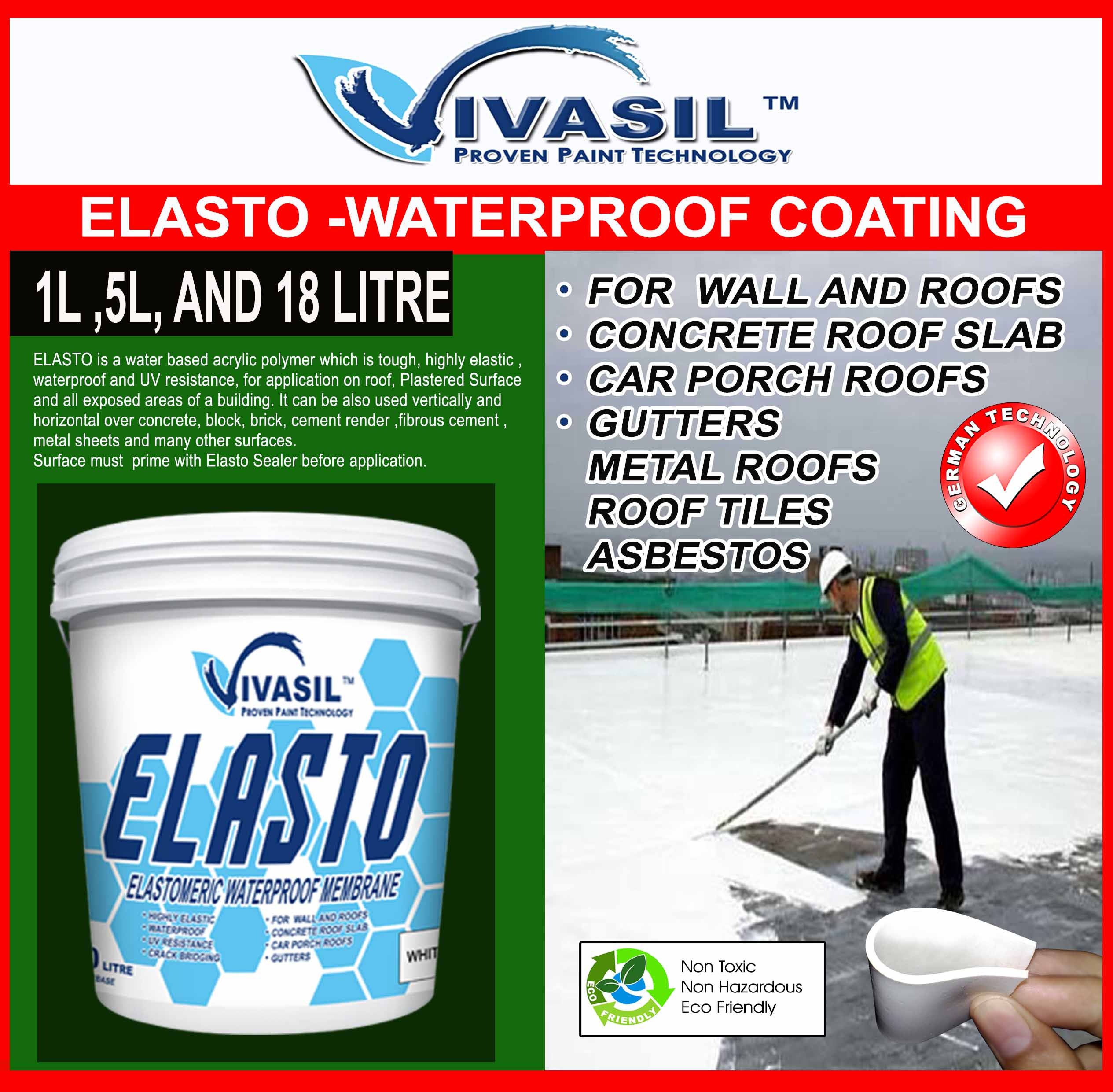 Elasto Coating Proven Paint Technology