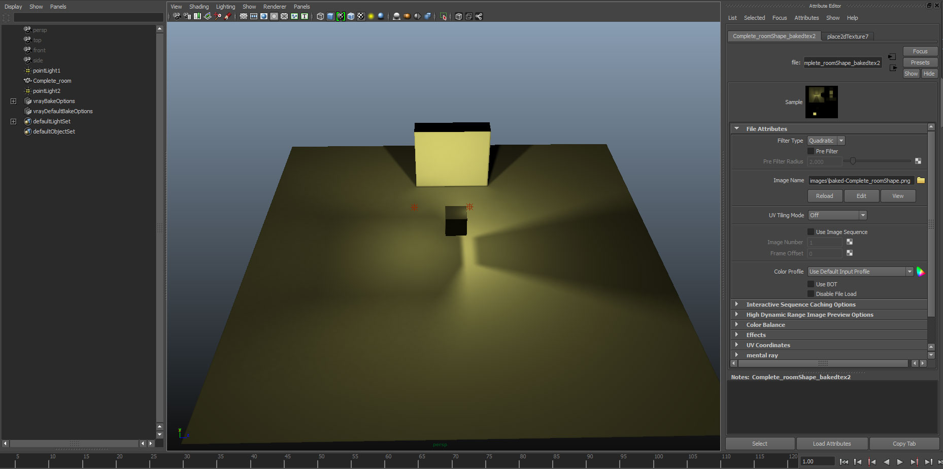 Baking textures using Maya and Vray for game engines Vivek Reddy