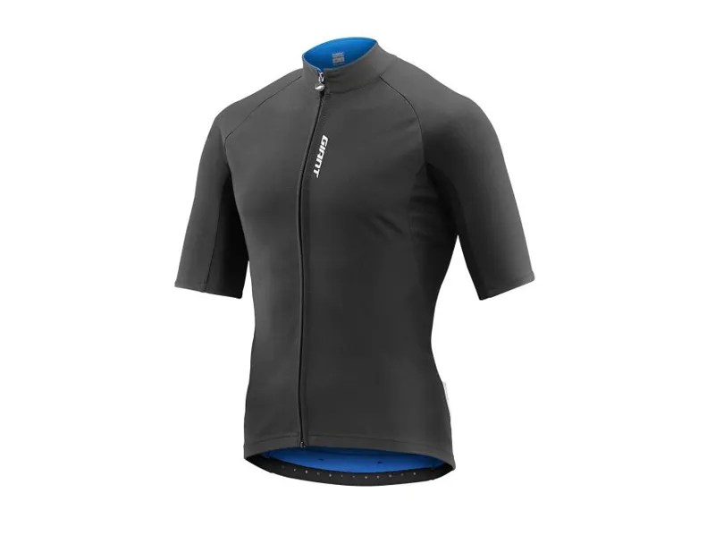 2020 Giant Diversion Weatherproof Short Sleeve Cycling Jersey in Black