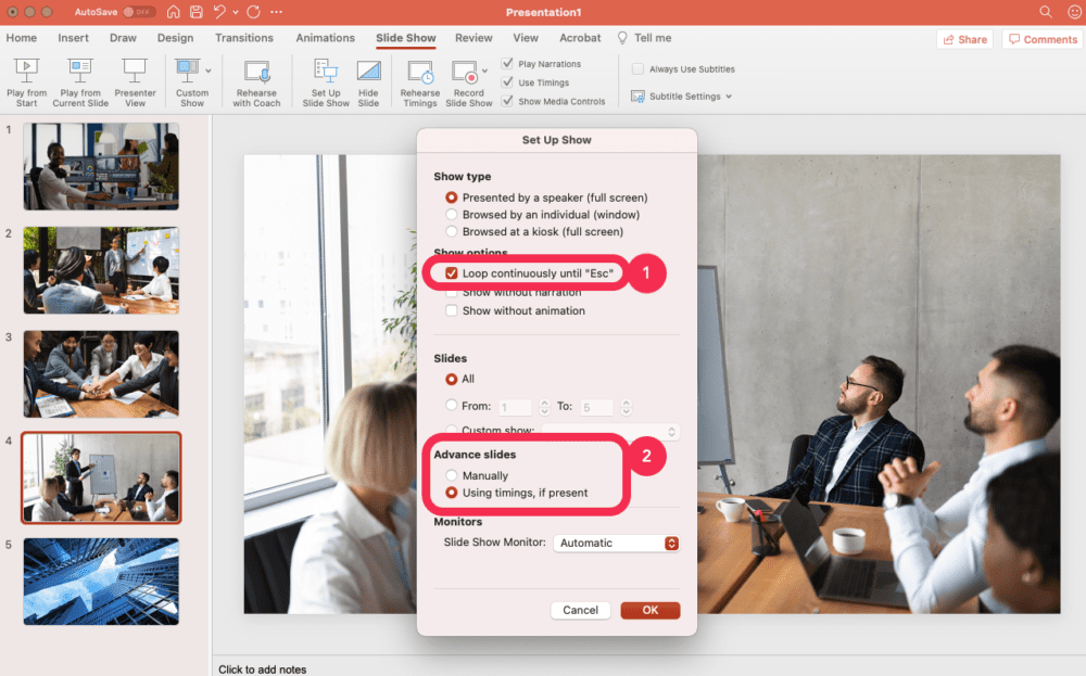 How To Create A Looping PowerPoint Slide For Live Streams Vivid Snaps
