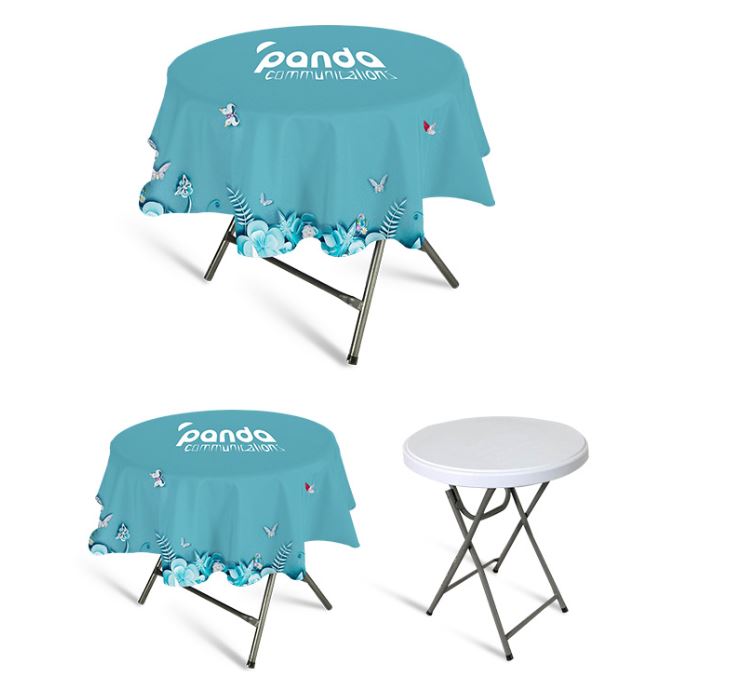 Custom Round Throw Table Cover Table Covers Vivid Tables