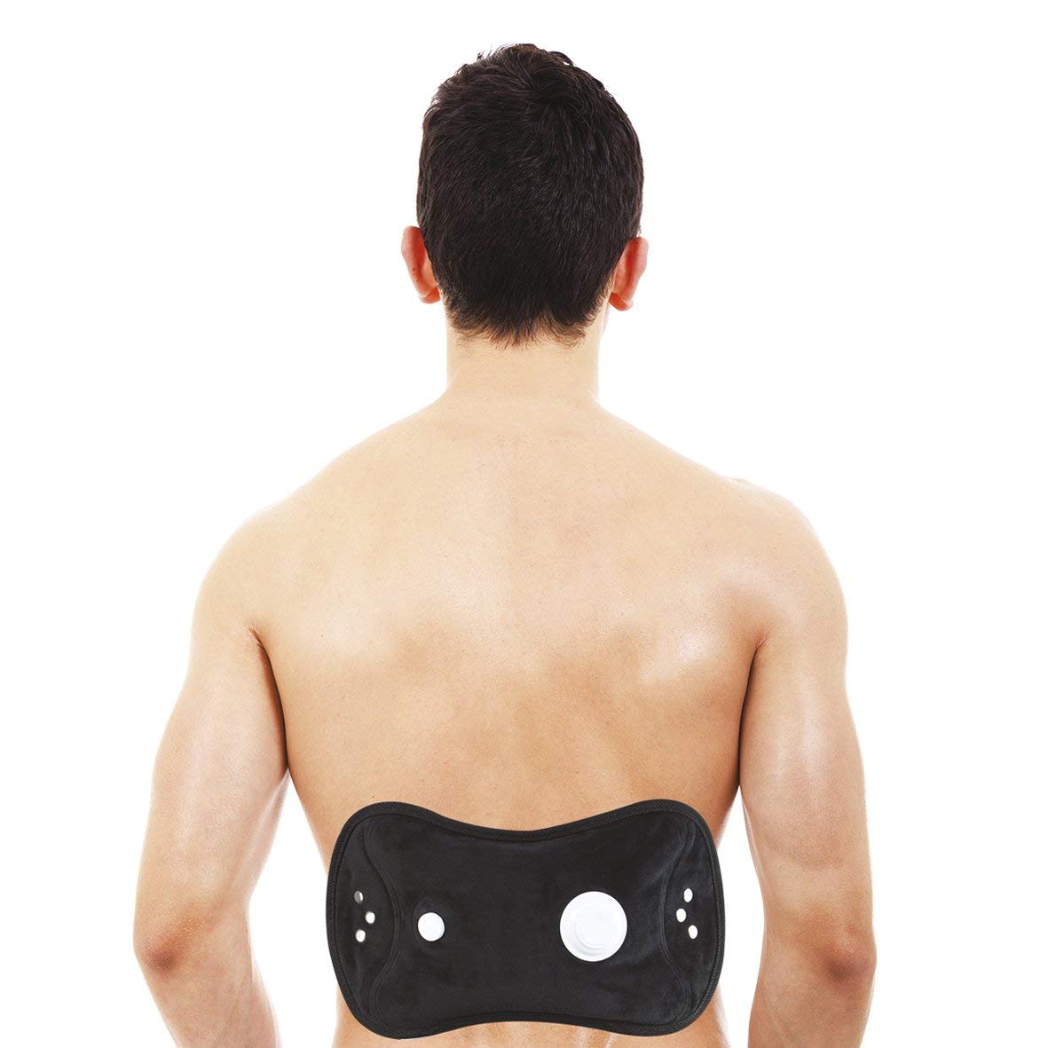 Bauer Rechargeable Electric Hot Water Bottle Back Massaging Pad Soft