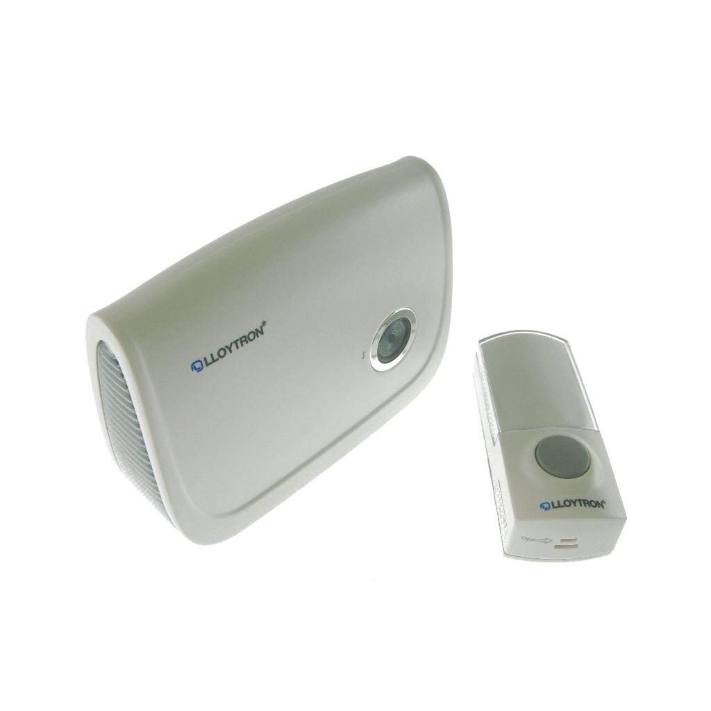 Lloytron 32 Melody Ringtone Battery Operated Wireless Door Chime Door